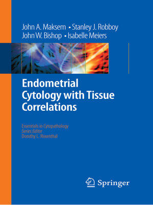 cover image of Endometrial Cytology with Tissue Correlations